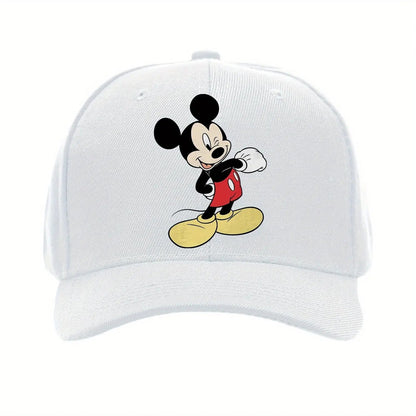Baseball Cap with Mickey Print Temu