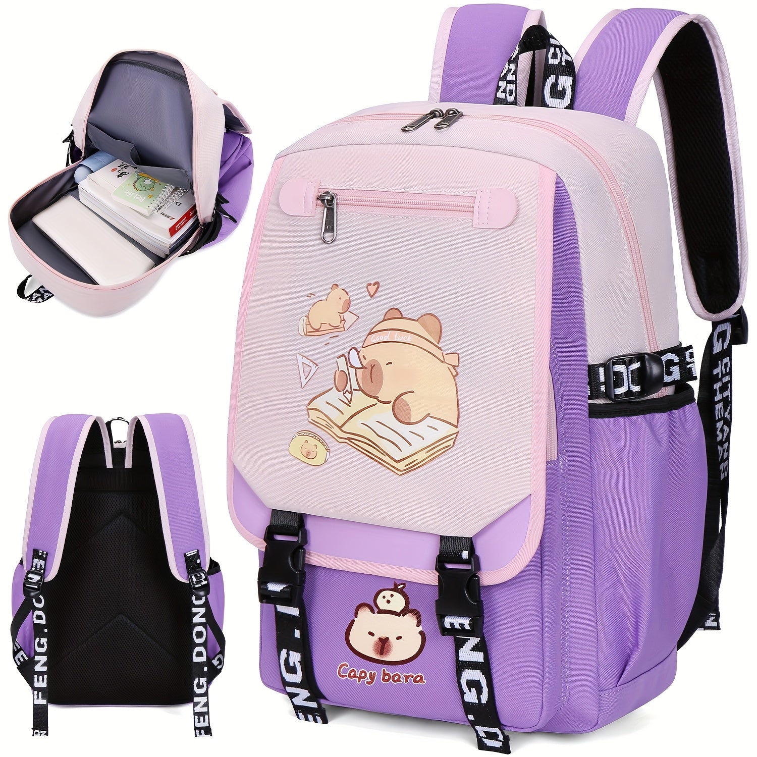 15.6 Inch Laptop Backpack - VIOLET Temu