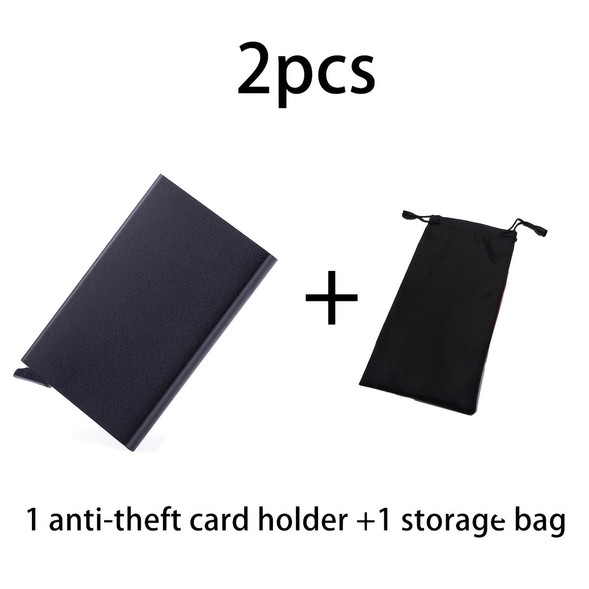 1 Automatic Pop-Up 8-Card Slot RFID Blocking