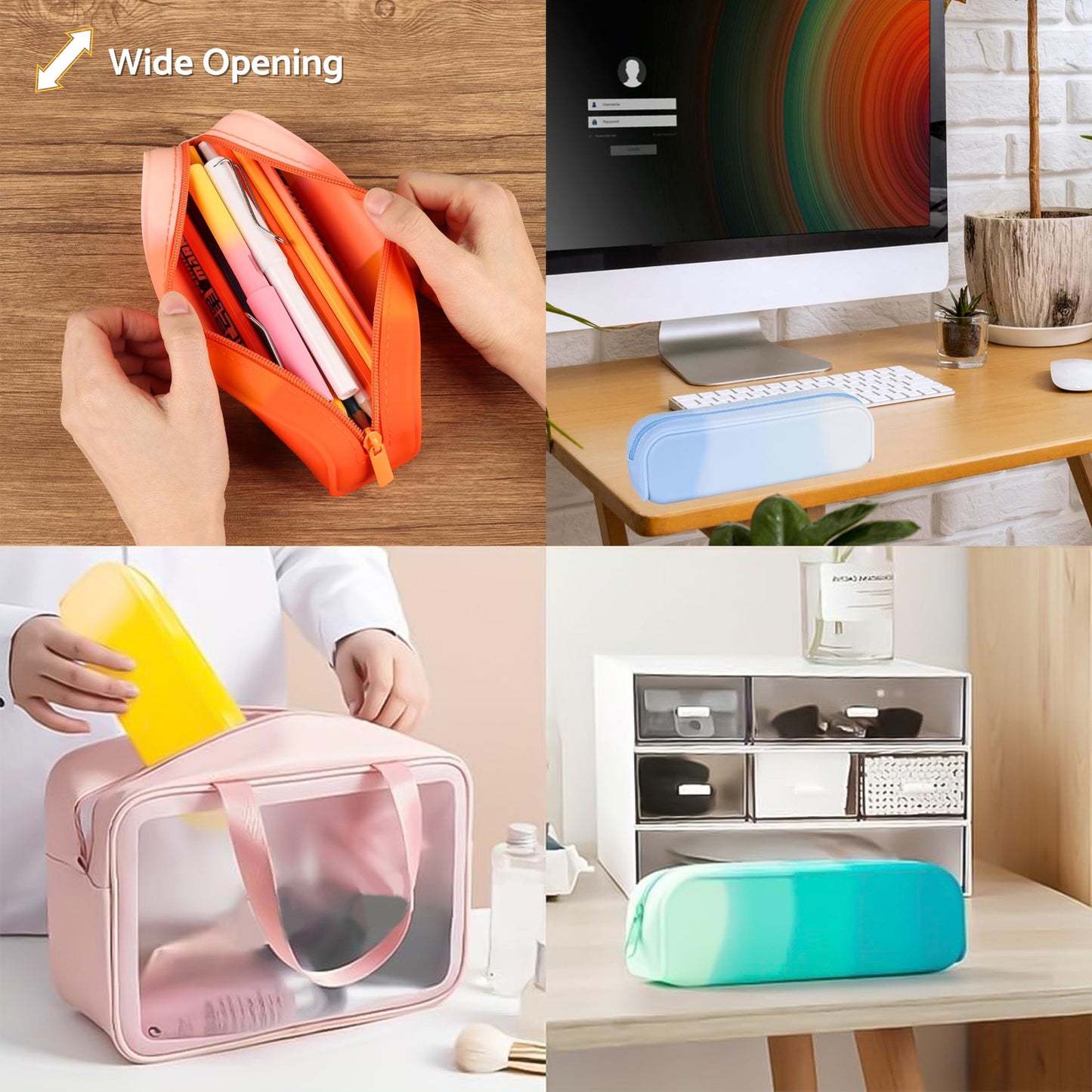 Silicone Pencil Boxes