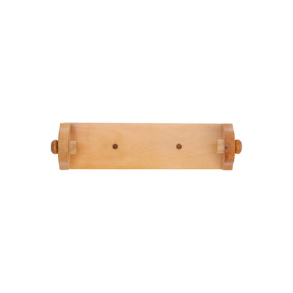 Dalton Rustic Paper Towel Holder for Kitchen, Honey Oak