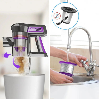 Say goodbye to pet hair and dirt with our ultra-light 6-in-1 Cordless Vacuum Cleaner! 🧹✨ Perfect for carpets and hard floors! #CleanHome #PetLovers #VacuumMagic