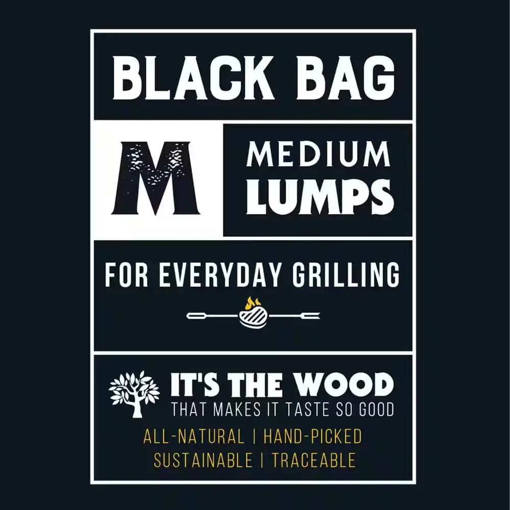 Get Grilling with Our 2-Pack of 17.6 Lbs Premium Wood Lump Charcoal! 🔥🌟