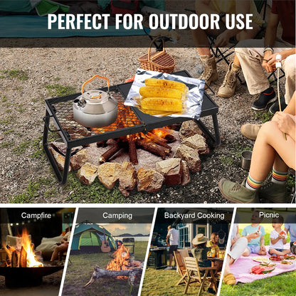 Folding Portable Campfire Grill