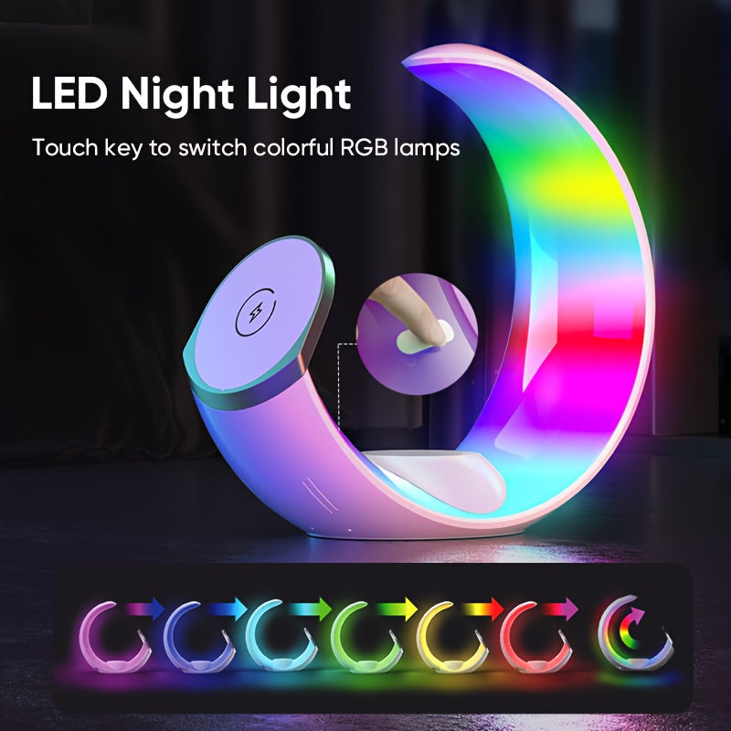 4 in 1 Wireless Charger & night light O3D
