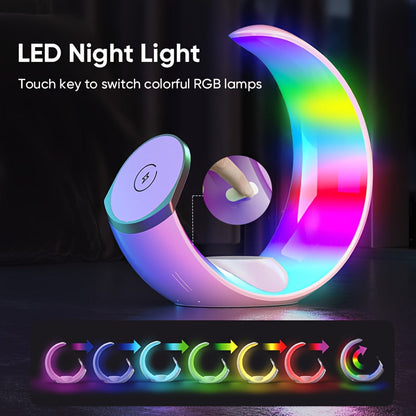 4 in 1 Wireless Charger & night light O3D
