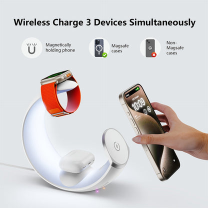 4 in 1 Wireless Charger & night light O3D