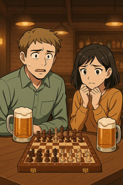 Wooden Chess Set with Storage – Classic Gift for Family Game Night - Our3Designs