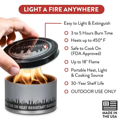 City Bonfire (Portable Fire Pit) City Bonfires