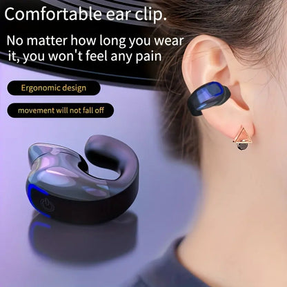Wireless Open-Ear Clip-On Headphones with Long Battery Life O3D