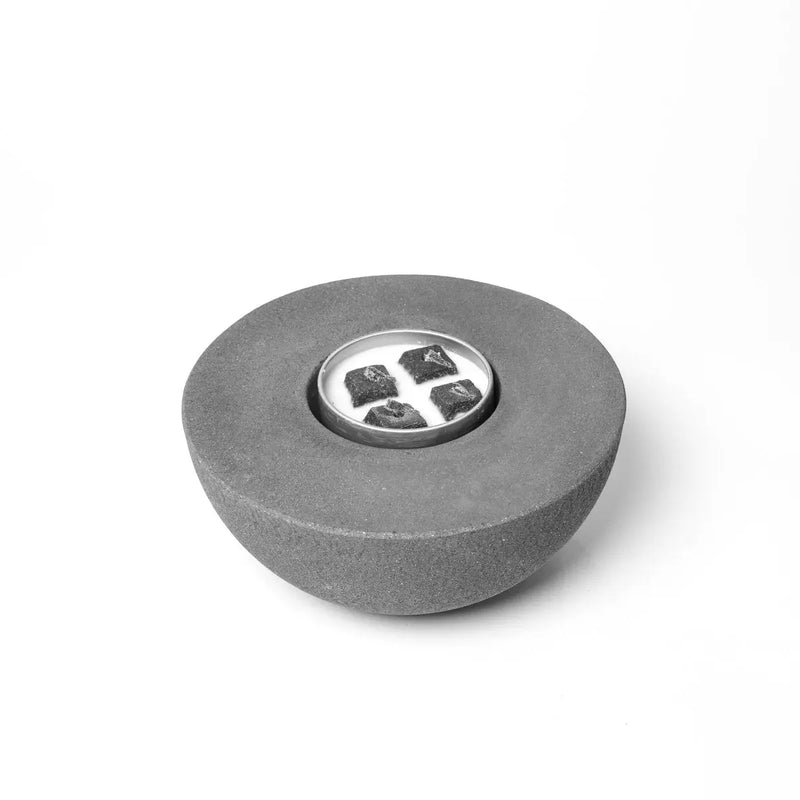 Concrete Semi-Round Fire Pit City Bonfires