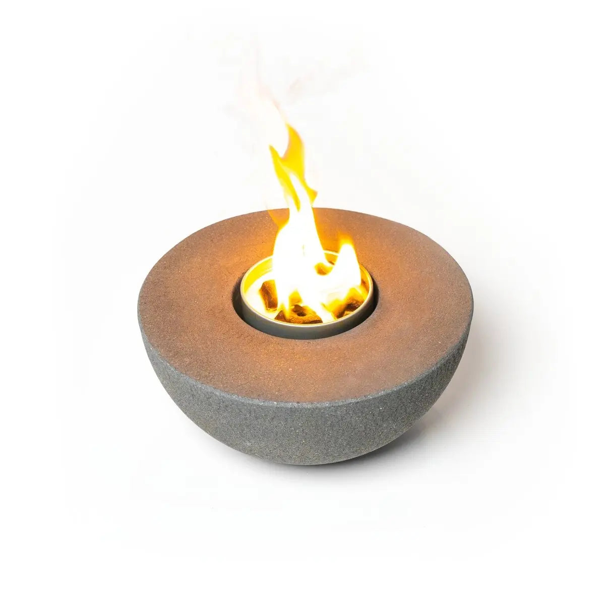 Concrete Semi-Round Fire Pit City Bonfires