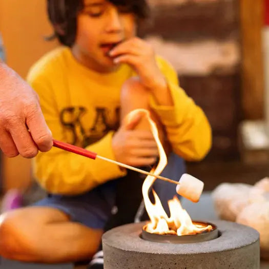 Classic Cylinder Concrete Fire Pit City Bonfires