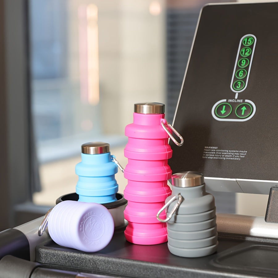 1pc Portable Folding Cup, Random colors