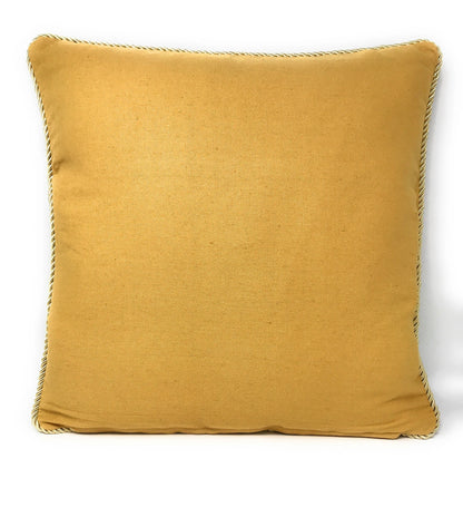 DaDa Bedding Breath of Spring Dark Border Floral Elegant Throw Pillow Cushion Cover 18" x 18" DaDalogy Bedding Collection