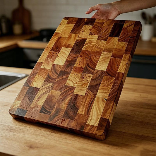 End Grain Cutting Board - Family Heirloom