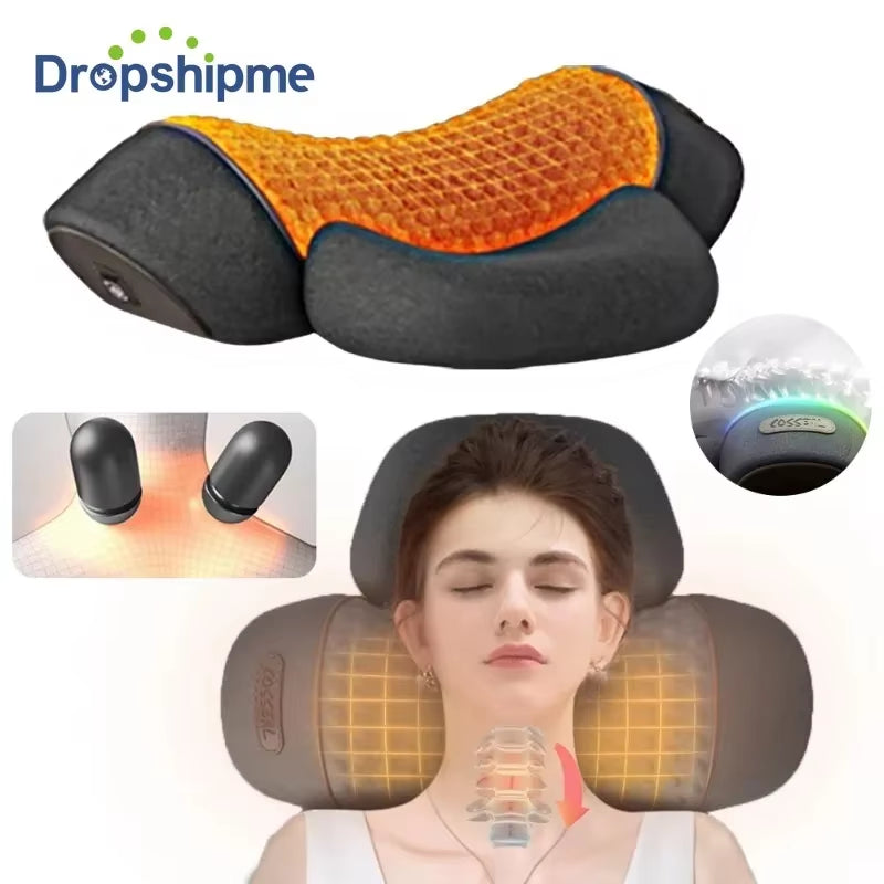 Relax and Rejuvenate with Our Electric Neck Massager! 🌟 Experience Soothing Heat and Vibration for Ultimate Neck and Shoulder Relief! 💆‍♀️💖 #SelfCare #MassageMagic
