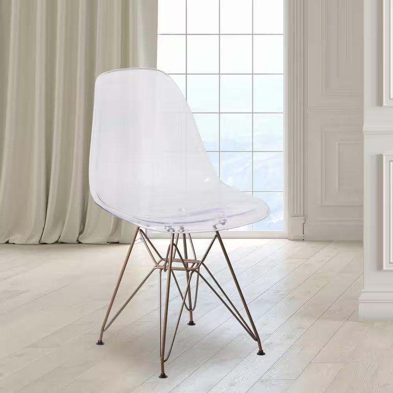 Clear Accent Chair