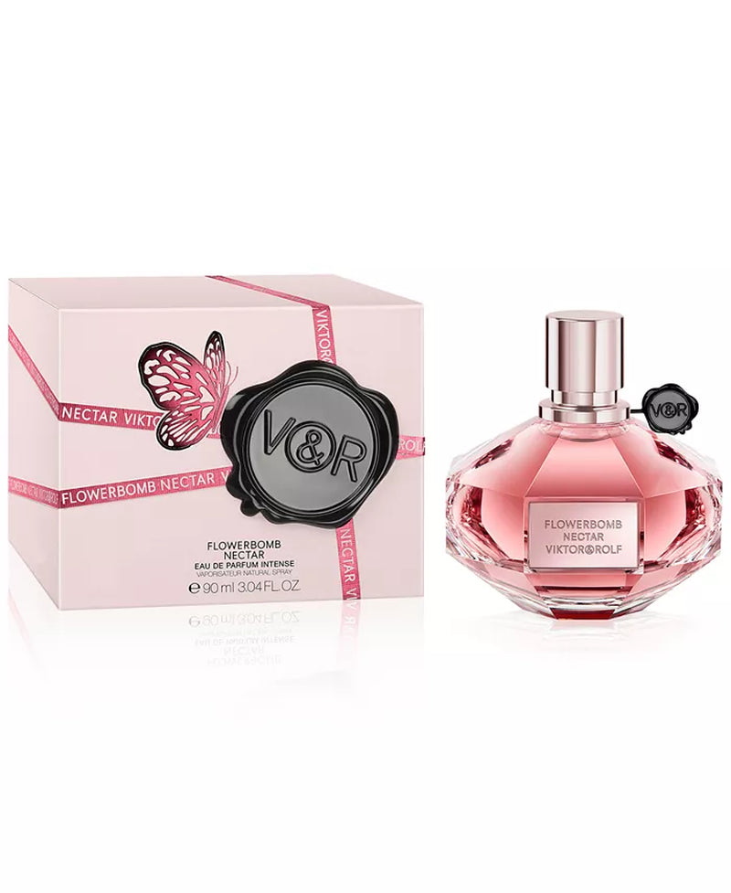 Unleash Your Inner Floral Goddess with Flowerbomb Nectar Eau De Parfum - 3.4 Oz of Pure Bliss! 🌸✨