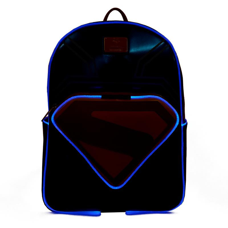 Superman Illuminated Full-Size Backpack