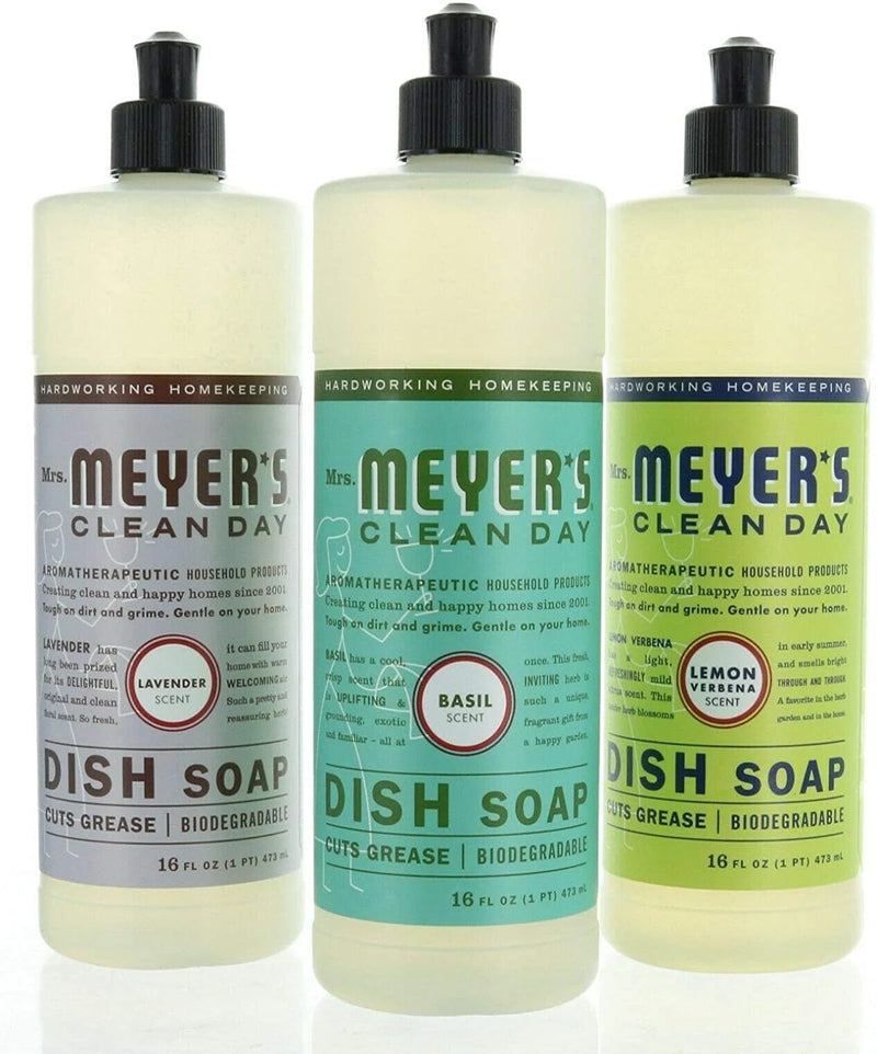 Get your dishes sparkling clean with our Lavender & Basil Liquid Dish Soap! 🌿✨ 16 oz bottles, pack of 3! #CleanDay #EcoFriendly #DishSoap