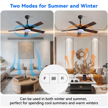 Upgrade your space with our 42" Noiseless Ceiling Fan with Lights & Remote! Perfect for any room, indoors or outdoors! 🌟💨 #HomeDecor #CeilingFan