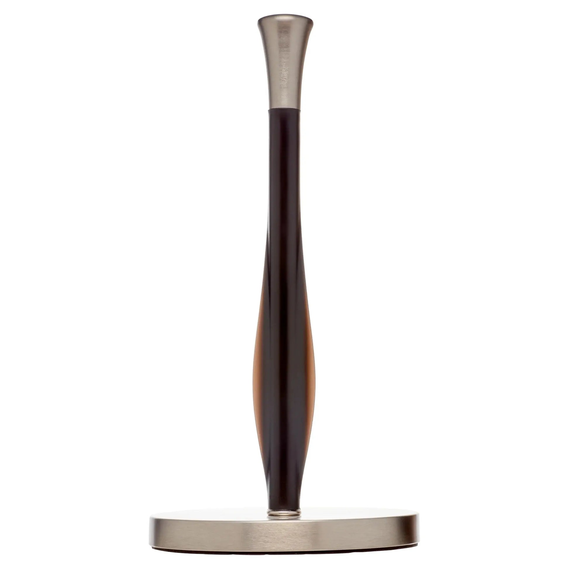 (2 Pack)  Free-Standing Paper Towel Holder with Weighted Non-Slip Base, 14 Inch, Nickel