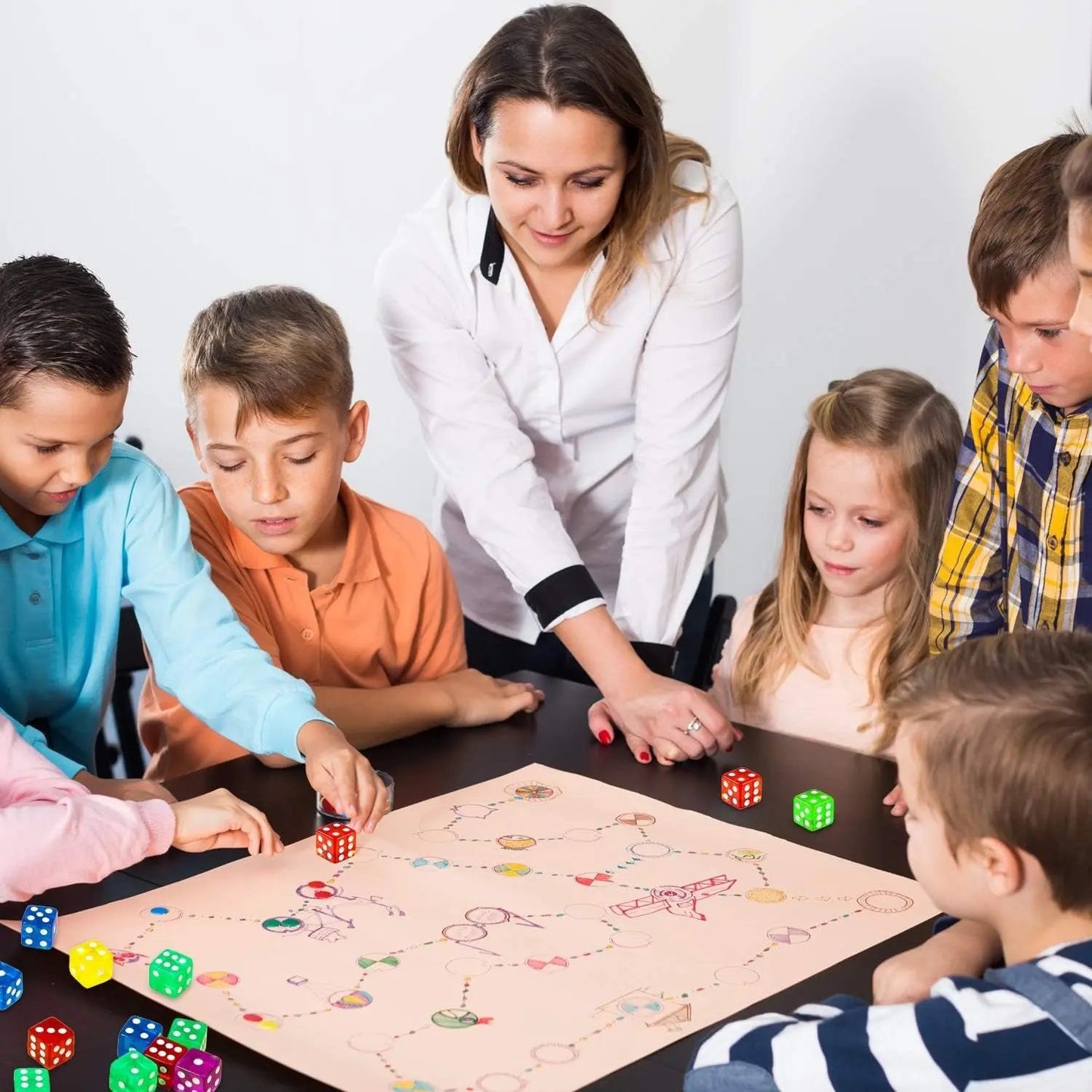 Dungeons & Dice and Party Vices: 50 Colorful Cubes for When Life Needs a Little More Luck and a Lot More Velvet!