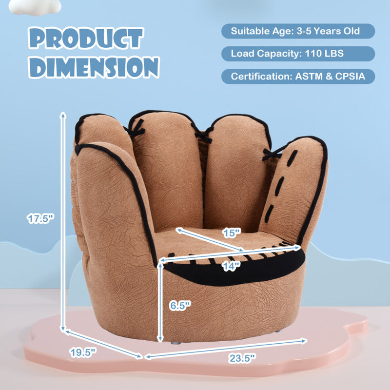 Couch Potato's Ultimate Home Run: The Five-Fingered Sofa for Future MVPs!