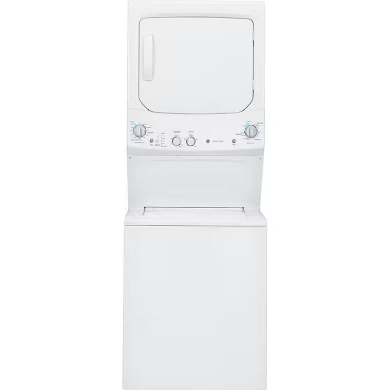 Compact Stacked Laundry Center with Efficient 2.3-Cu Ft Washer & Powerful 4.4-Cu Ft Electric Dryer