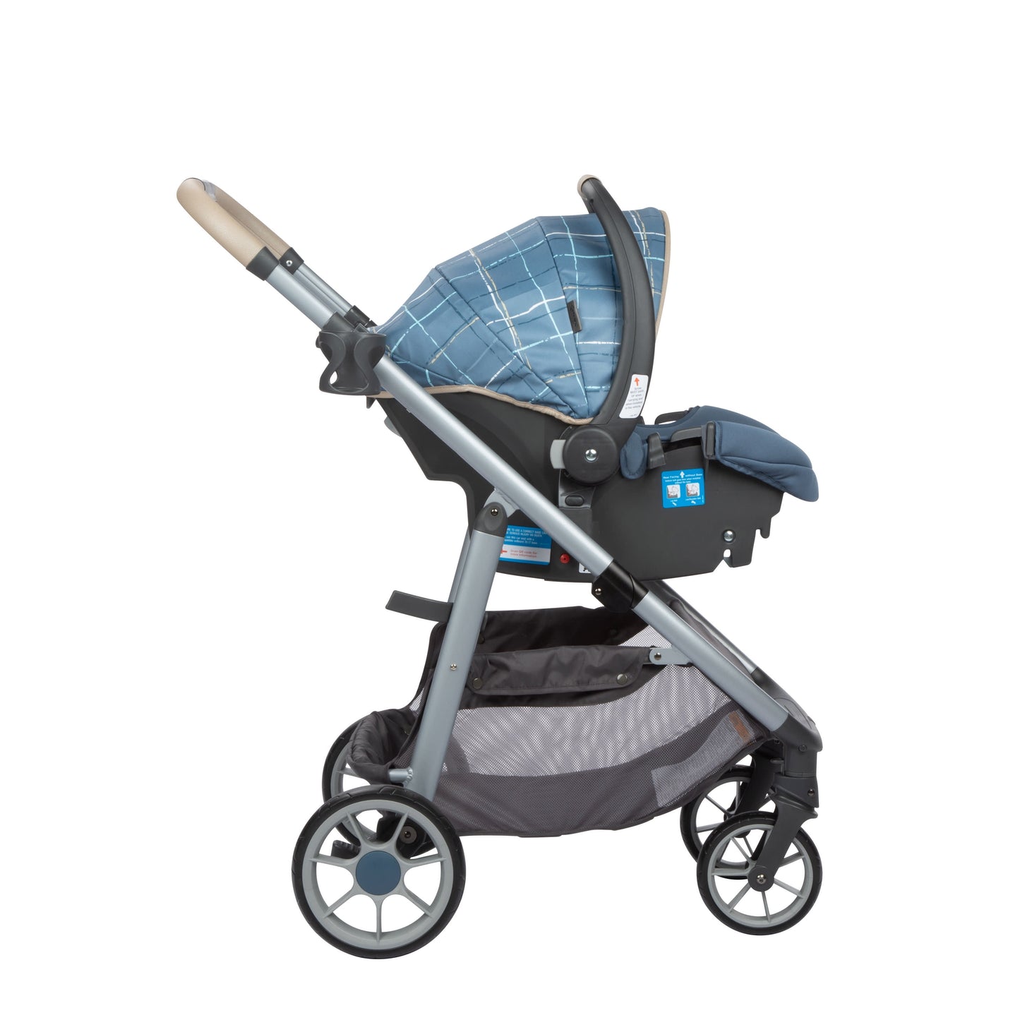 Ultimate 6-In-1 Travel System for Infants & Toddlers - Stylish Plaid Design 🌟 Unisex & Versatile! 👶🚗 #ParentingMadeEasy #TravelInStyle