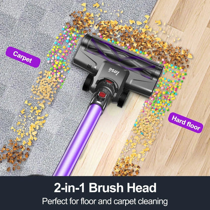 Say goodbye to pet hair and dirt with our ultra-light 6-in-1 Cordless Vacuum Cleaner! 🧹✨ Perfect for carpets and hard floors! #CleanHome #PetLovers #VacuumMagic