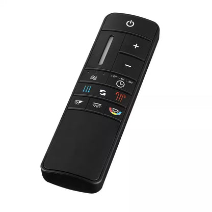 Tudor 56 In. Indoor Brushed Gold with White Blades Ceiling Fan with Adjustable White Integrated LED with Remote Included