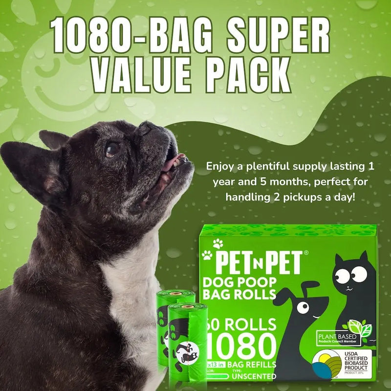 41% Plant-based Poop Bags Pet N Pet ®