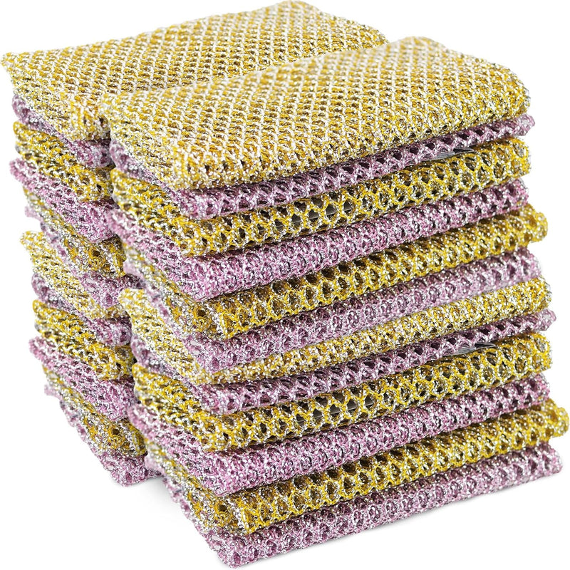 Transform Your Cleaning Game! 🧽✨ Heavy Duty Non-Scratch Dish Scrubbers - Odorless & Long Lasting! Perfect for Kitchen, Floors, & Bathrooms! Made in Korea (24 Pcs) #CleaningEssentials #EcoFriendly