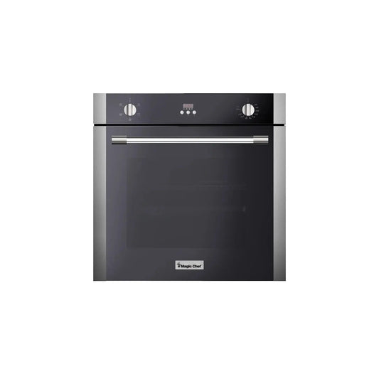 24 Inch Built-In Wall Oven, Stainless and Black