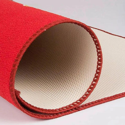 Universal Mahjong Paigow Card Game Table Cover Red Mat 31 5 X 31 5 80Cm X 80Cm