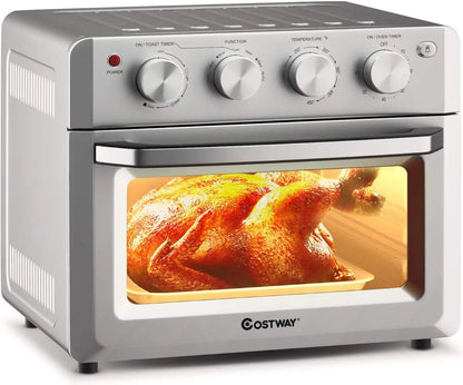 Transform Your Cooking Experience with the 7-in-1 Convection Air Fryer Toaster Oven - Bake, Broil, Toast, Dehydrate & More!