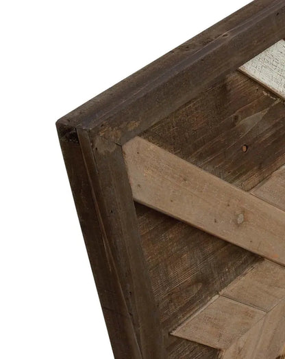 Artisan-Made Southwestern Geometric Wooden Wall Decor for Charming Home Accents