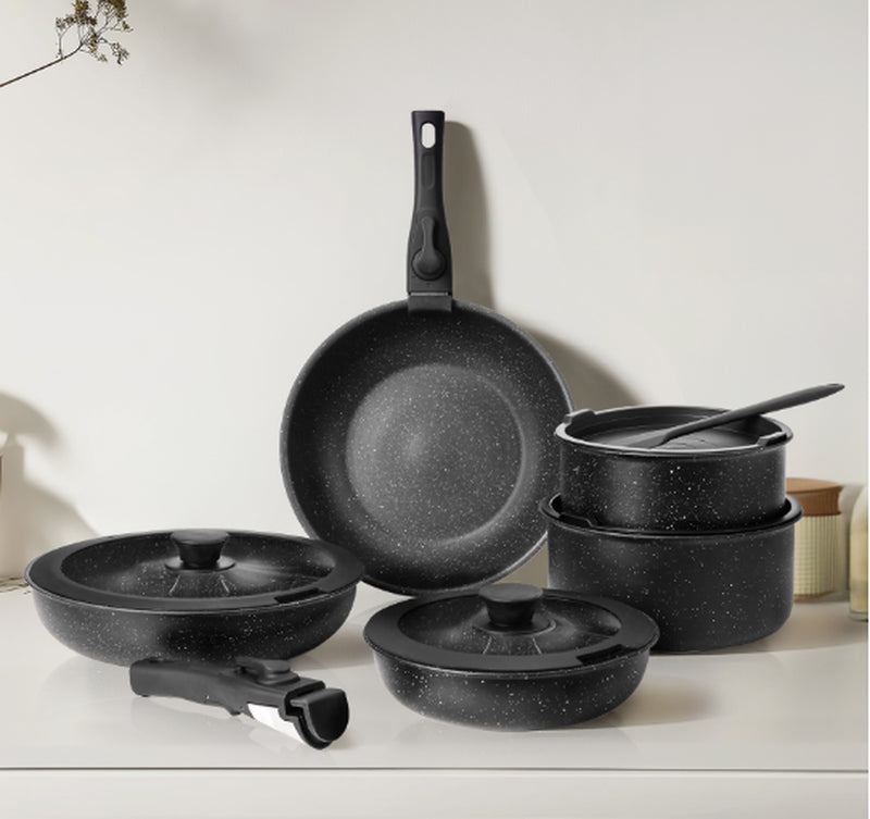 Ultimate 12-Piece Non-Stick Cookware Set for Effortless Cooking