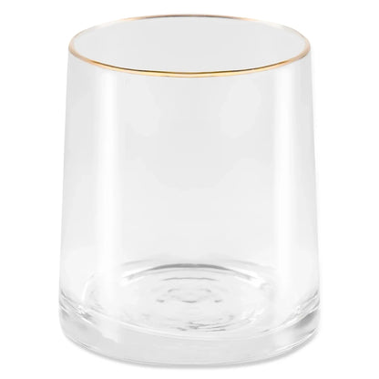 5-Piece Gold Rim Pitcher and 9Oz Drinking Glass Set