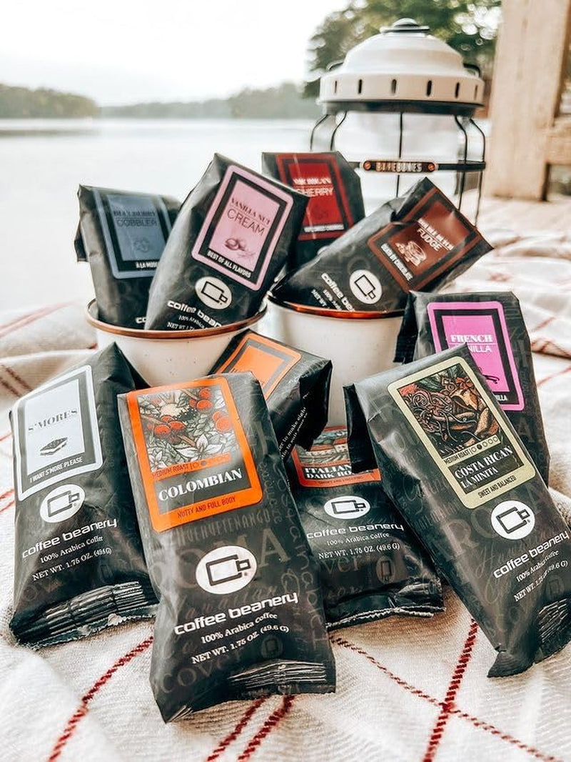 Indulge in our Chocolate Marshmallow Coffee Sampler! ☕️🍫 Perfect for a cozy treat! #CoffeeLovers #TasteTest