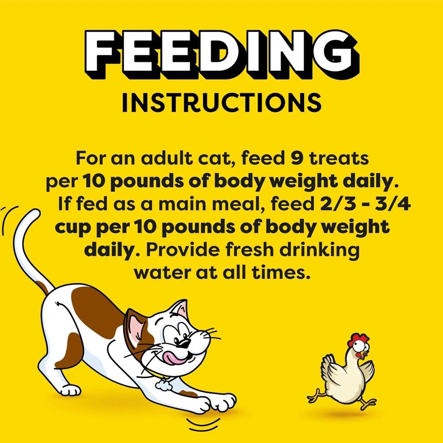 Paw-some Pouch of Purr-fectly Crunchy & Soft Chicken Nibbles for Feline Foodies, 2.5 Oz. of Happiness (Pack of 12)