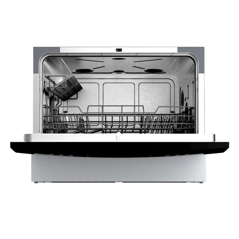 Wave goodbye to dishwashing struggles! 🌊✨ Discover our stylish Portable Countertop Dishwasher that holds 6 place settings and features 8 convenient programs! Ideal for cozy spaces! 🧼💖 #Dishwasher #HomeEssentials #SpaceSaver