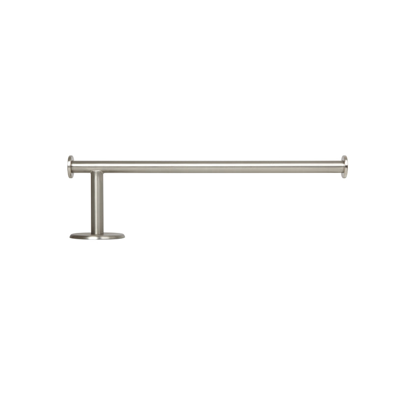Paper Towel Holder,  Metal Wall Mounted Kitchen Paper Towel Holder, 14 Inch, Nickel