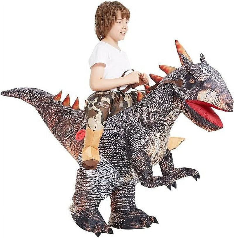 Get Ready for Halloween Fun with Our 36-Inch Inflatable Dinosaur Costume for Kids! Perfect for Boys and Girls - A ROARING Good Time Awaits! 🦖🎃 #HalloweenCostume #DinosaurFun