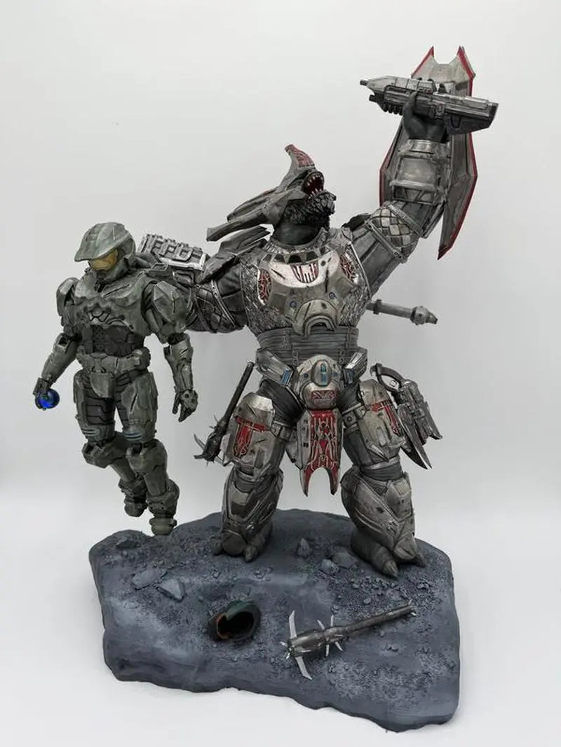 The House of Halo Believe Statue MASTERPIECE with Extra Weapons and Custom Stand $1300 OBO