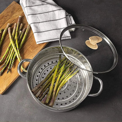 Induction Cookware Set-17 Piece Non-Stick Cooking Pan Set, Black Granite Pots and Pans Set