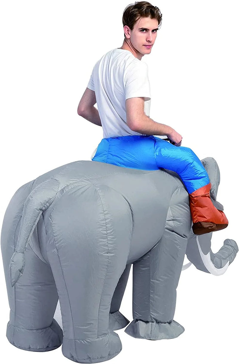 Get Ready to Turn Heads in Our 72-Inch Elephant Inflatable Costume for Halloween! Perfect for Fun-Loving Adults! 🐘🎉 #HalloweenCostume #InflatableFun
