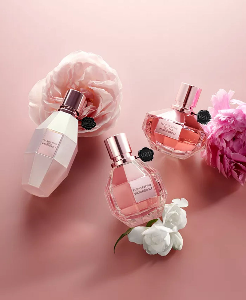 Unleash Your Inner Floral Goddess with Flowerbomb Nectar Eau De Parfum - 3.4 Oz of Pure Bliss! 🌸✨